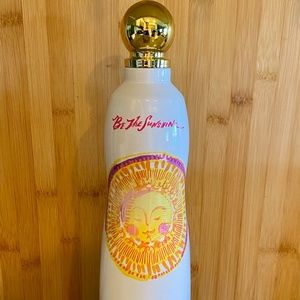 Lilly Pulitzer Water Bottle Travel Thermos 'Be The Sunshine' Boho 24 oz